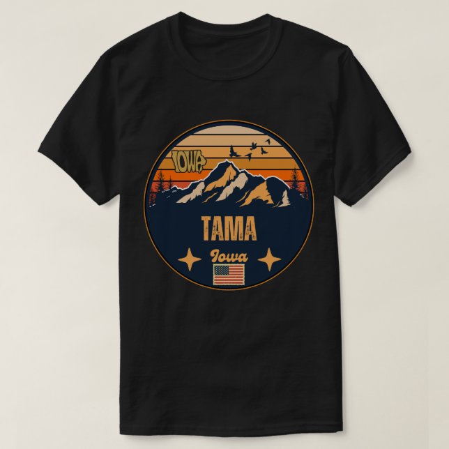 Tama, Iowa T-Shirt (Design Front)
