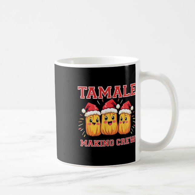 Tamale Making Crew Christmas Party  Coffee Mug (Right)