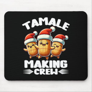 Tamale Making Crew Mexican Food Family Matching Ch Mouse Pad