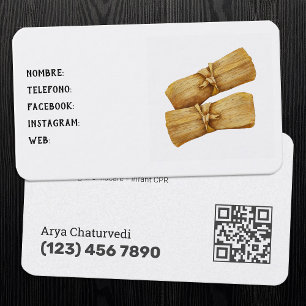 Tamales Business Card