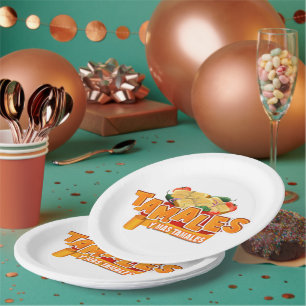 Tamales Lover     Paper Plate