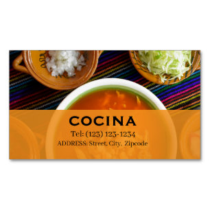 Tamales  services editable   business card