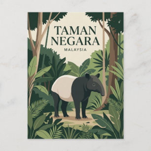 Taman Negara Malaysia Postcard