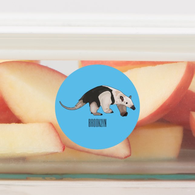 Tamandua cartoon illustration (Affixed)