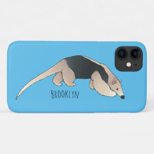 Tamandua cartoon illustration Case-Mate iPhone case