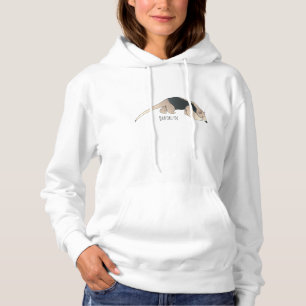 Tamandua cartoon illustration  hoodie