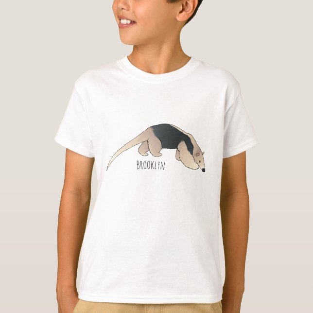 Tamandua cartoon illustration  T-Shirt (Front)