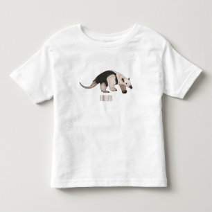 Tamandua cartoon illustration toddler T-Shirt