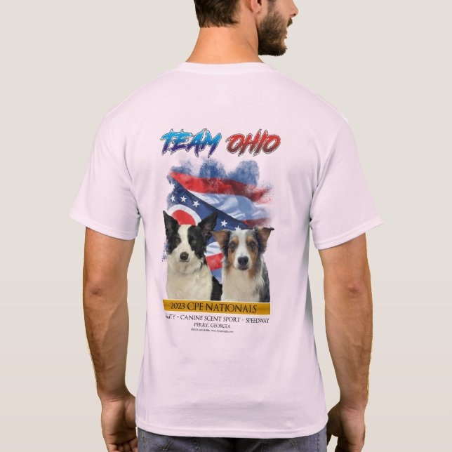 Tamara Widenhouse MEDIUM-PASTEL 3 T-Shirt (Back)