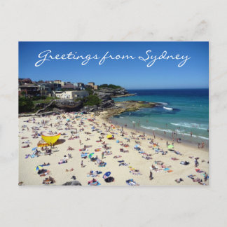 tamarama greetings postcard
