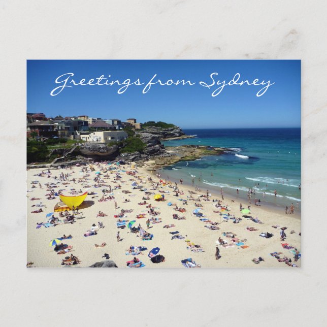 tamarama greetings postcard (Front)