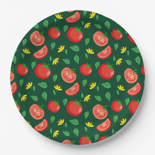 Tamatem Paper Plate (Front)