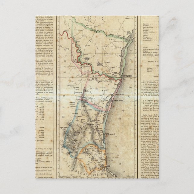 Tamaulipas, Mexico Postcard (Front)