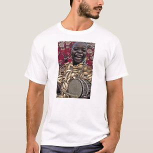 TAMBORINE ELEGGUA BY LIZ LOZ T-Shirt