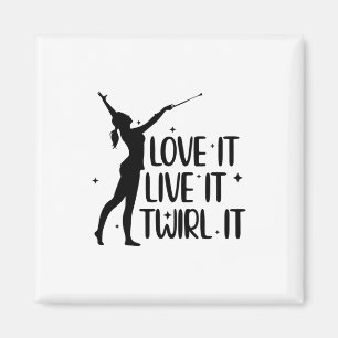 Tambour Dance Juggling Bar Dance Gifts Magnet