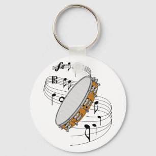 Tambourine Key Ring
