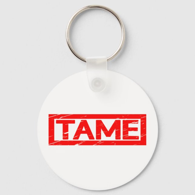 Tame Stamp Key Ring (Front)