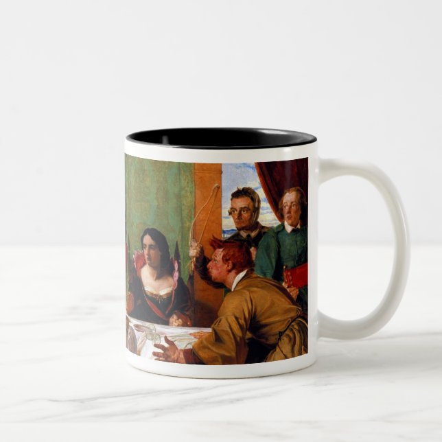 Taming of the Shrew Two-Tone Coffee Mug (Right)