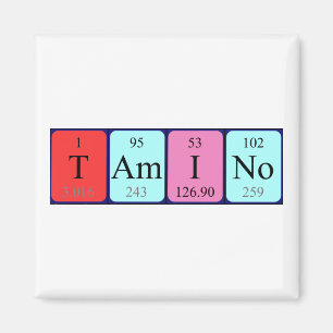 Tamino periodic table name magnet