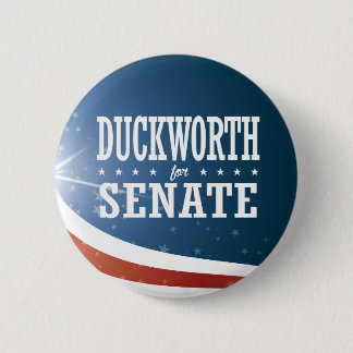Tammy Duckworth for Senate 2016 6 Cm Round Badge