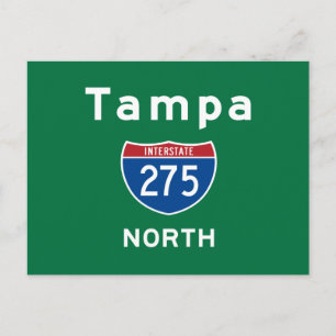 Tampa 275 postcard