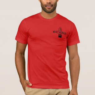 Tampa Bay Bears Muscle T RED T-Shirt