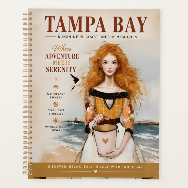 Tampa Bay Coastal Adventures Planner (Front)