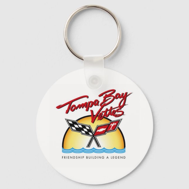 Tampa Bay Corvette Key Ring (Front)