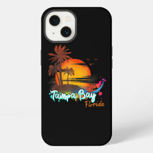 Tampa Bay Florida Beach Summer Vacation Palm Trees iPhone 13 Case