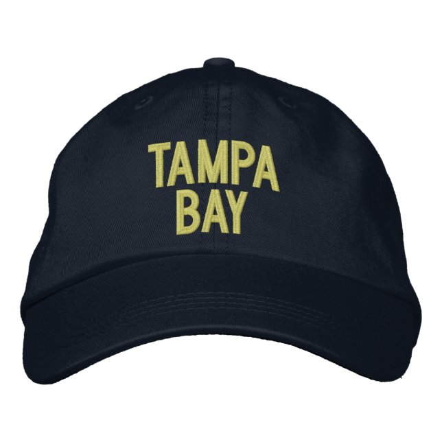 Tampa Bay, Florida Personalised Adjustable Hat (Front)