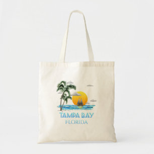 Tampa Bay Florida Sailing Tote Bag