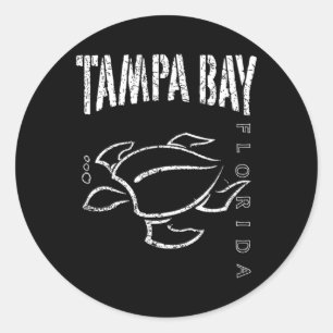 Tampa Bay Florida Souvenir Classic Round Sticker