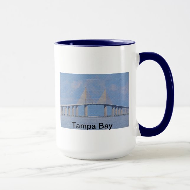 Tampa Bay Mug with Bridge (Right)