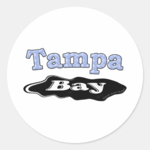 Tampa Bay Oil Spill Classic Round Sticker