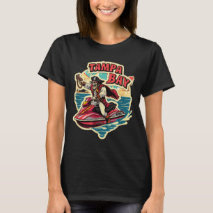 Tampa Bay Pirate Florida Jetski Boating Funny Gasp T-Shirt