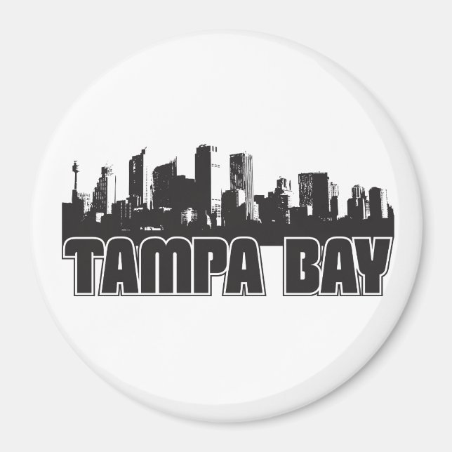 Tampa Bay Skyline Magnet (Front)