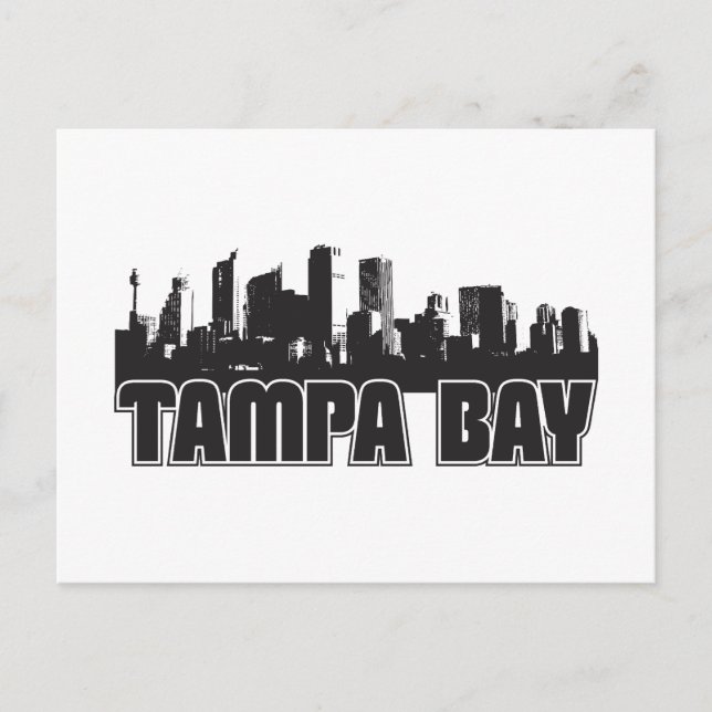 Tampa Bay Skyline Postcard (Front)