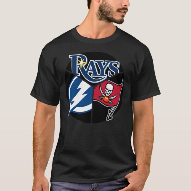Tampa Bay Sports Teams TriQuad Essential T-Shirt (Front)