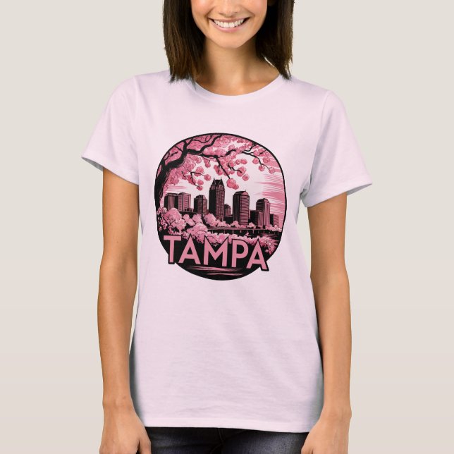 Tampa City Florida USA T-Shirt (Front)