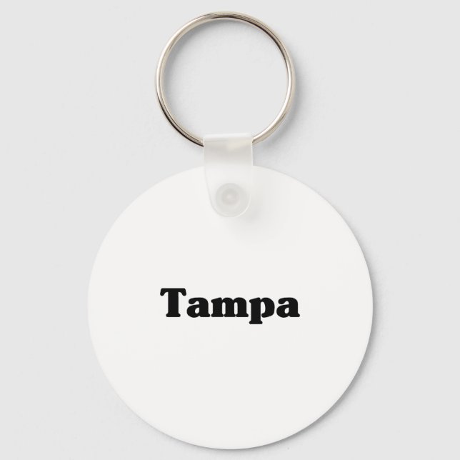 Tampa  Classic t shirts Key Ring (Front)