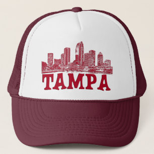 Tampa Fl Skyline Gear Trucker Hat