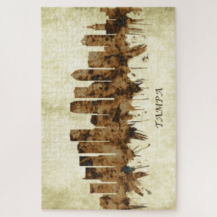 Tampa Florida Cityscape Jigsaw Puzzle