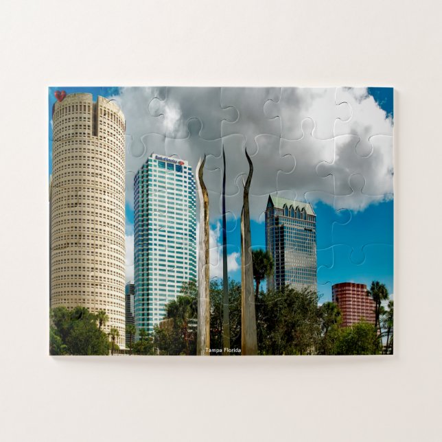 Tampa Florida Jigsaw Puzzle (Horizontal)