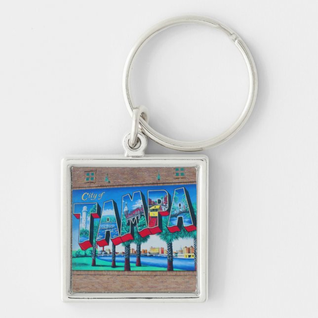 Tampa,Florida Key Ring (Front)