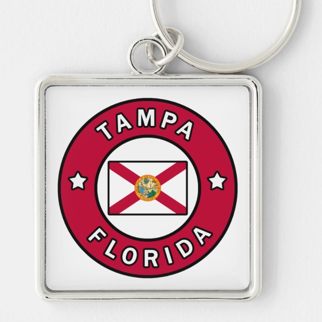 Tampa Florida Key Ring (Front)