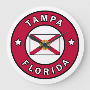 Tampa Florida Large Clock