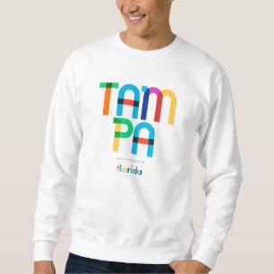 Tampa Florida Mid Century, Pop Art, Sweatshirt
