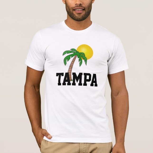 Tampa, Florida palm tree T-Shirt (Front)