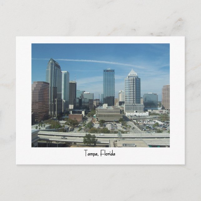 Tampa, Florida Postcard (Front)