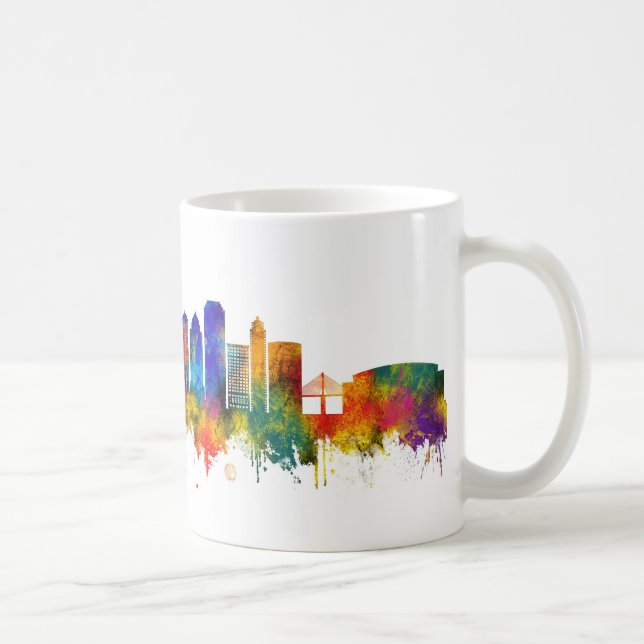 Tampa Florida Skyline Coffee Mug (Right)